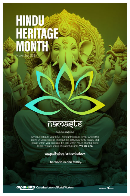 Poster: CELEBRATING HINDU HERITAGE MONTH