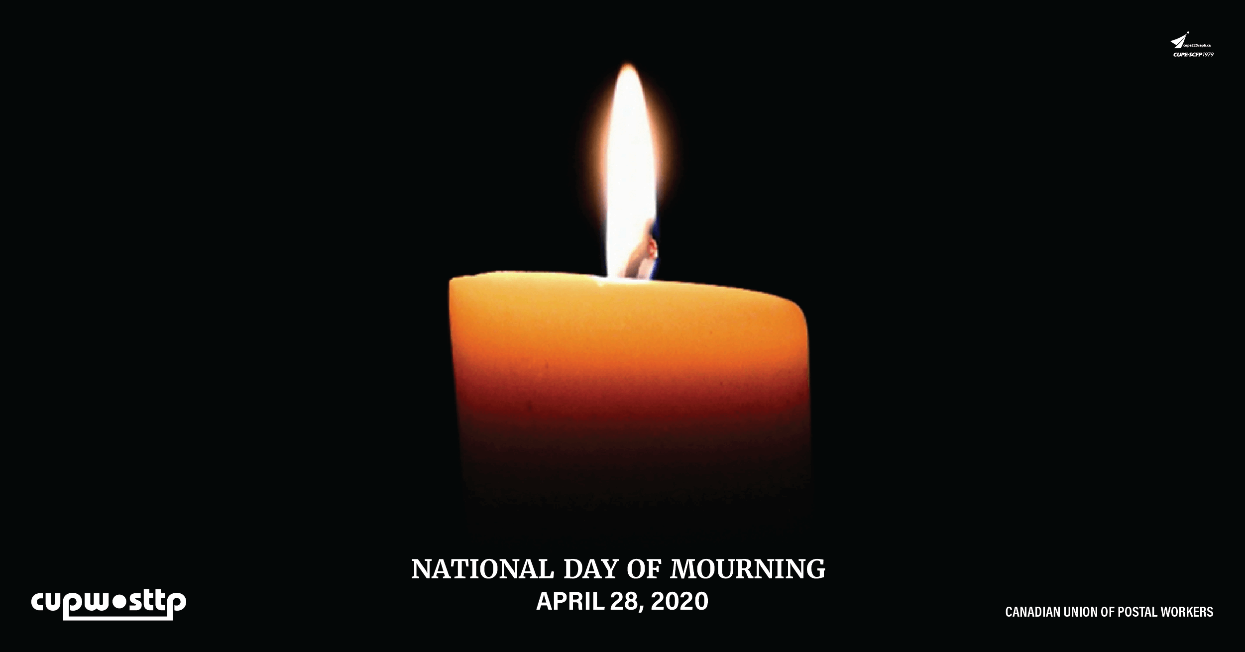 National Day of Mourning - April 28, 2020