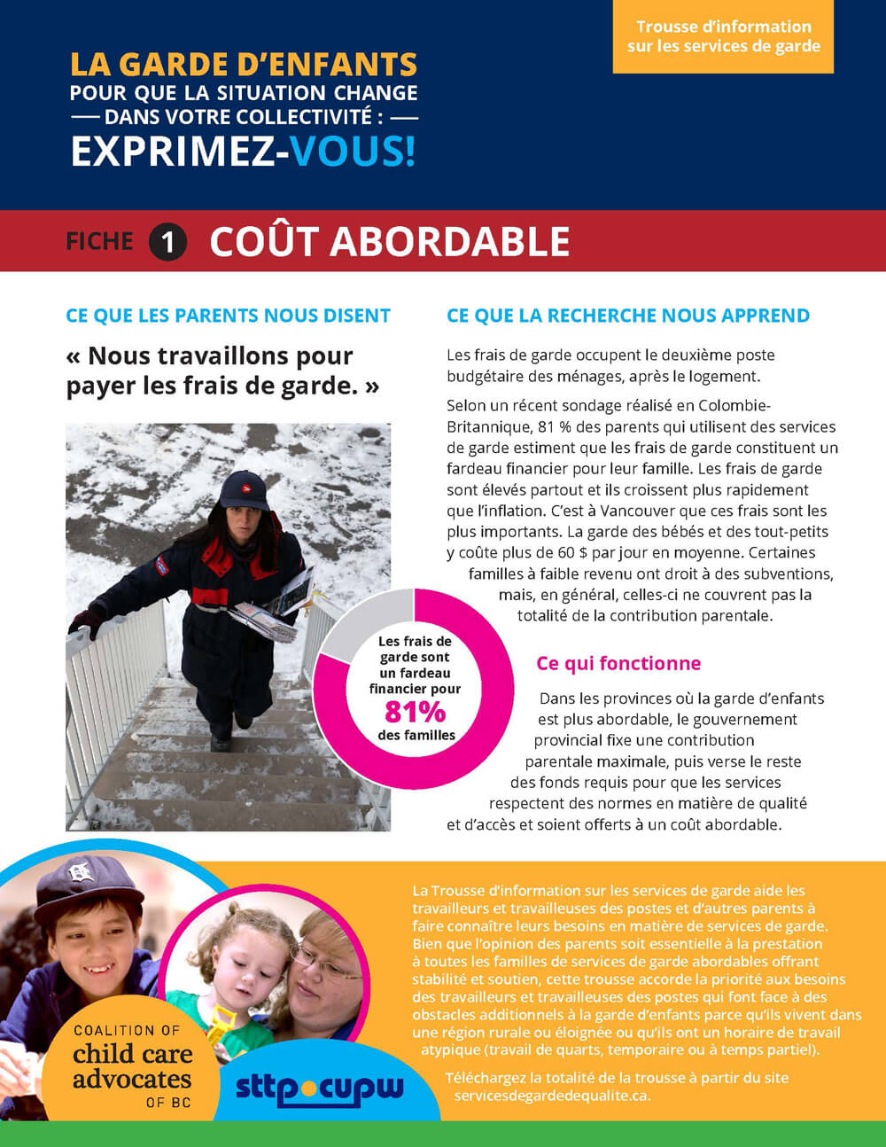 Fiche 1 : Coût abordable