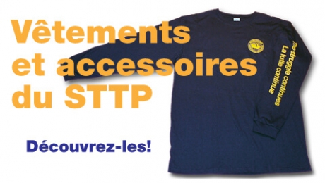 Vêtements et accessoires du STTP - Découvrez-les!